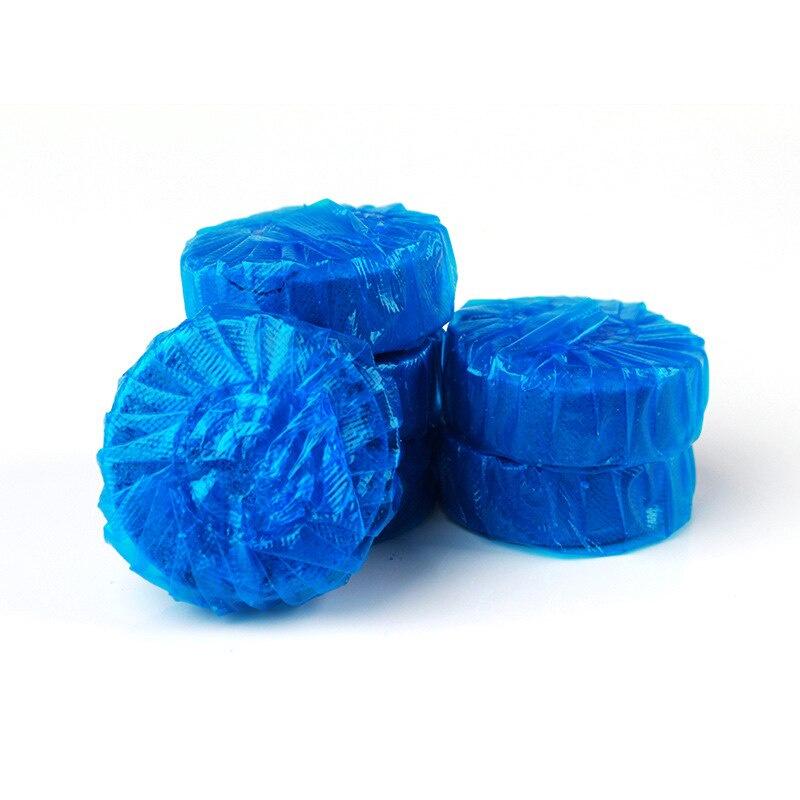 10Pcs Automatic Flush Blue Bubble Toilet Cleaner Toilet Deodorization Cleaning Household Chemicals for Bathroom Restroom Cleaner