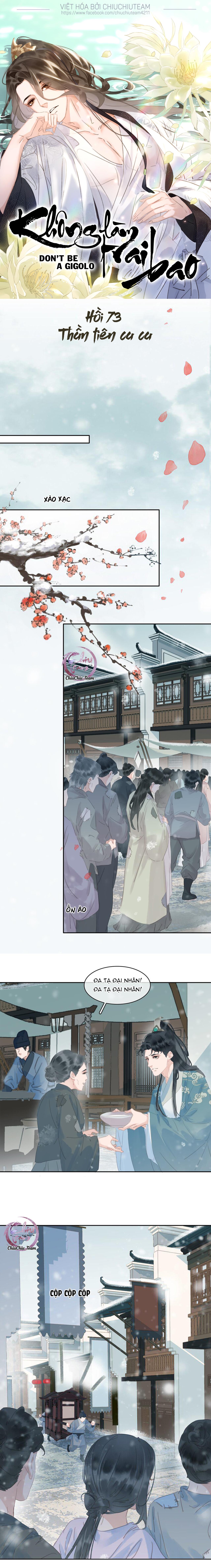 không làm trai bao! chapter 73 1