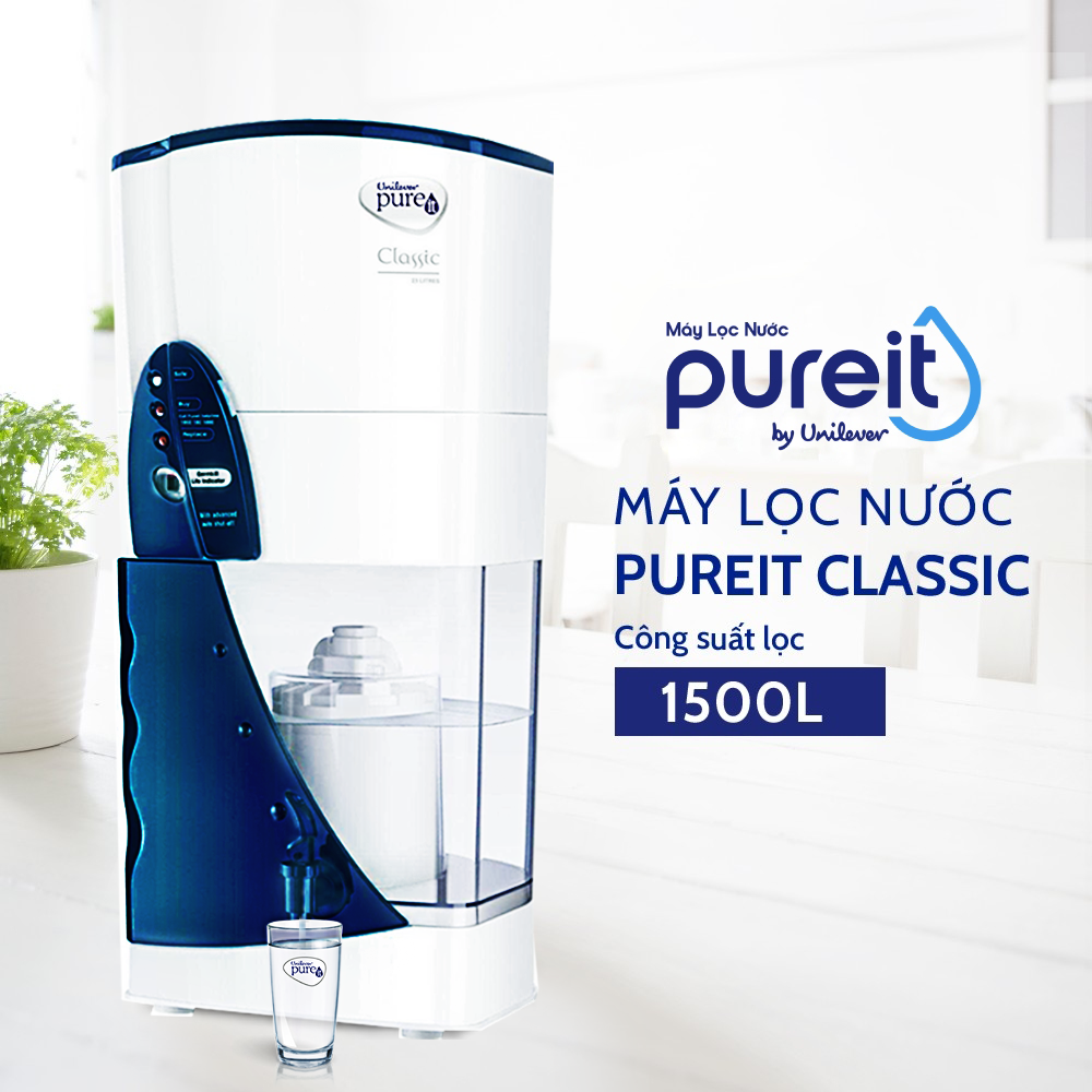 Bộ Lọc - Máy Lọc Nước Unilever Pureit Casa Classic RO + MF