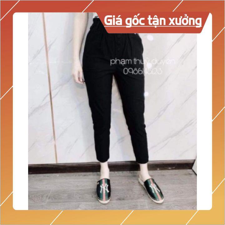 Quần đũi baggy khuy bọc 5 cúc