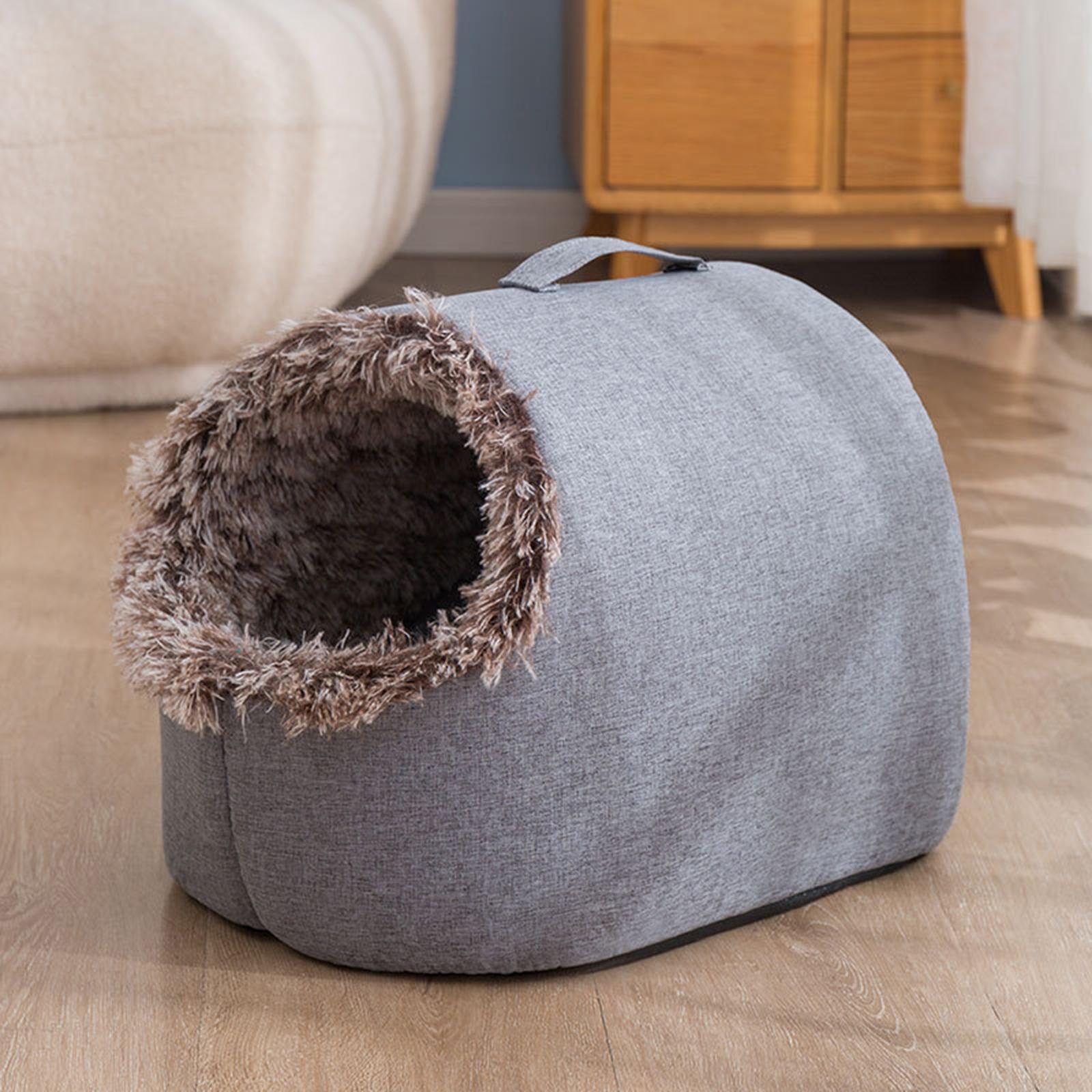 Pet Cat House Nest Small Dog Bed for Indoor Outdoor Puppy Kennel Kitten Cave