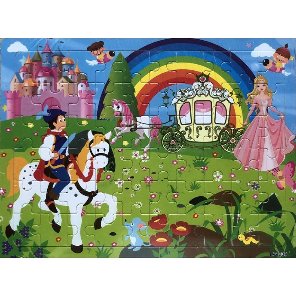 Bộ Tranh Ghép Hình Puzzle 60 miếng Cho Bé, Đồ Chơi