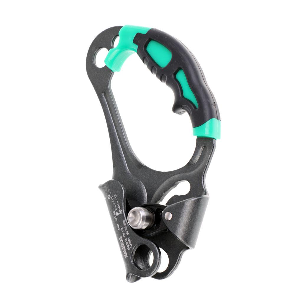 Left Hand Ascender Rock Climbing Tree Arborist Rappelling Gear 8-13mm Rope