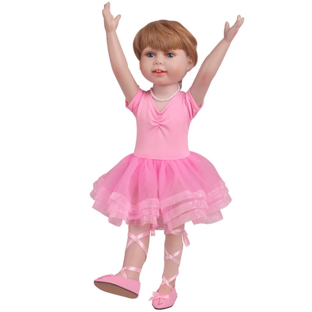 18" American Doll Dress Ballet Skirt 18in Doll Clothes Doll Accs