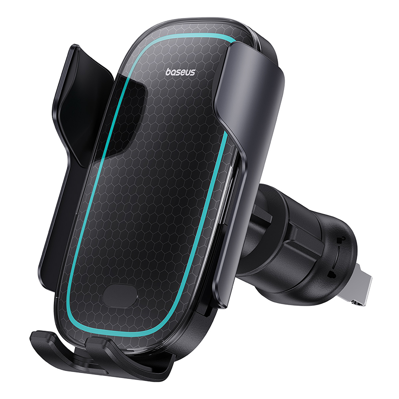 Đế Giữ Điện Thoại Tích Hợp Sạc Không Dây Baseus Milky Way Pro Series Wireless Charging Electric Car Mount Phone Holder 15W (Hàng chính hãng)