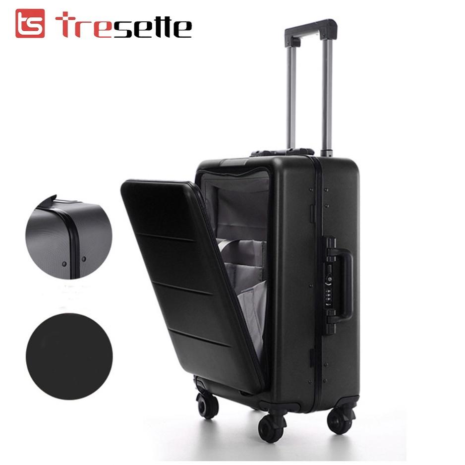 BFQ2ST500KTL: giảm 8% cho đơn từ 500K Vali khoá sập có cổng sạc USB nhập khẩu Hàn Quốc 8002