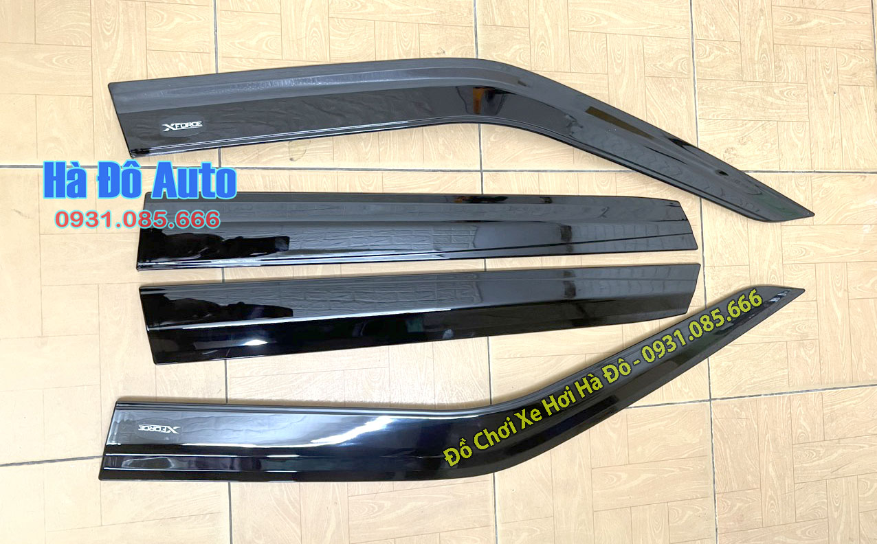 Vè Che Mưa Xforce 2023 2024 Vè Đen Thái -  Bộ Viền Che Mưa Mitsubishi Xforce 2023/2024