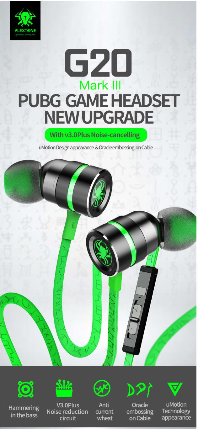 Tai Nghe Gaming Có Mic Plextone G20 New Edition - Hàng Chính Hãng