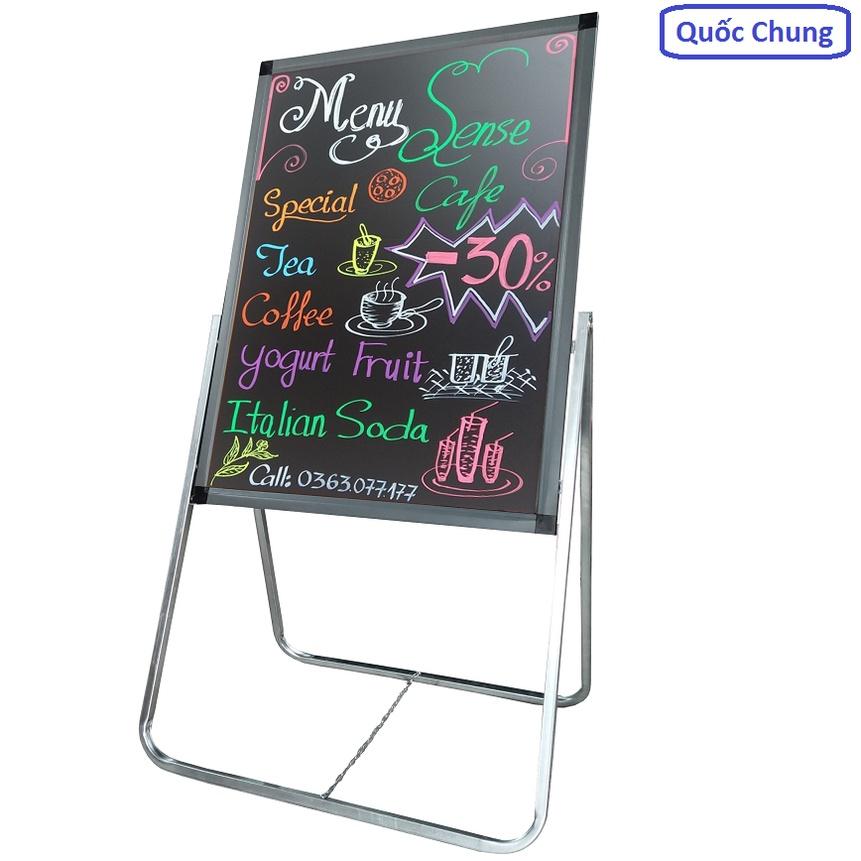 Bảng Menu 60x80cm kệ sắt