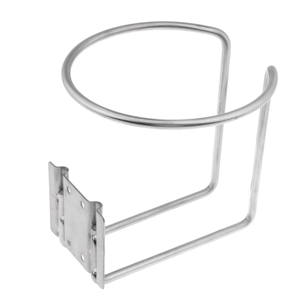 Stainless Steel Cup Drink Water Bottle Holder for Boat Marine Yacht Car RV Apartment