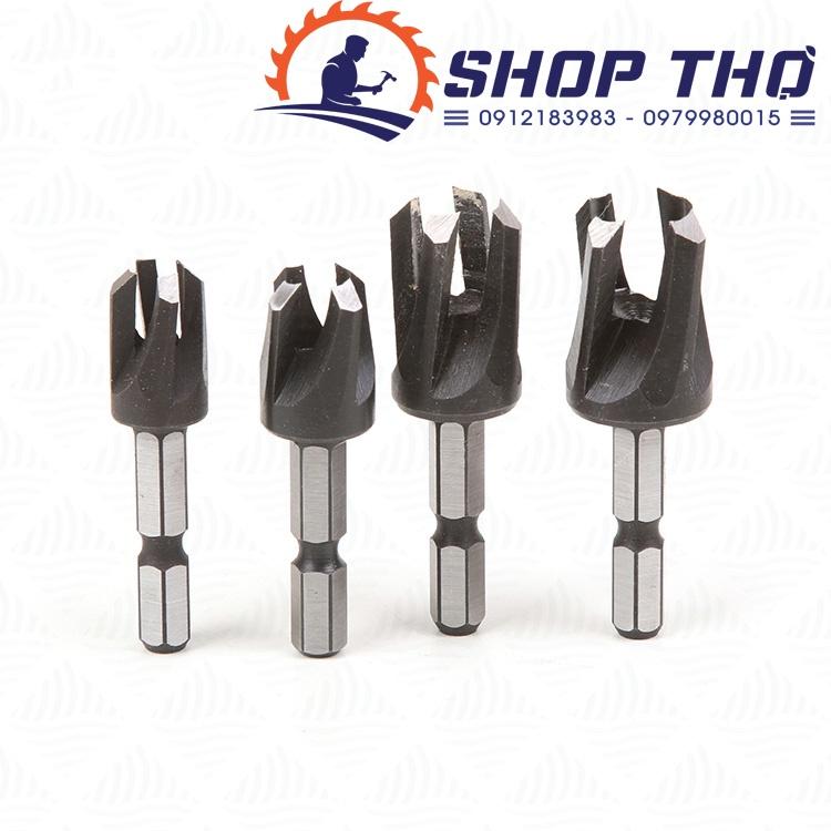 Mũi khoét tạo nút bịt gỗ hình côn bịt lỗ gỗ