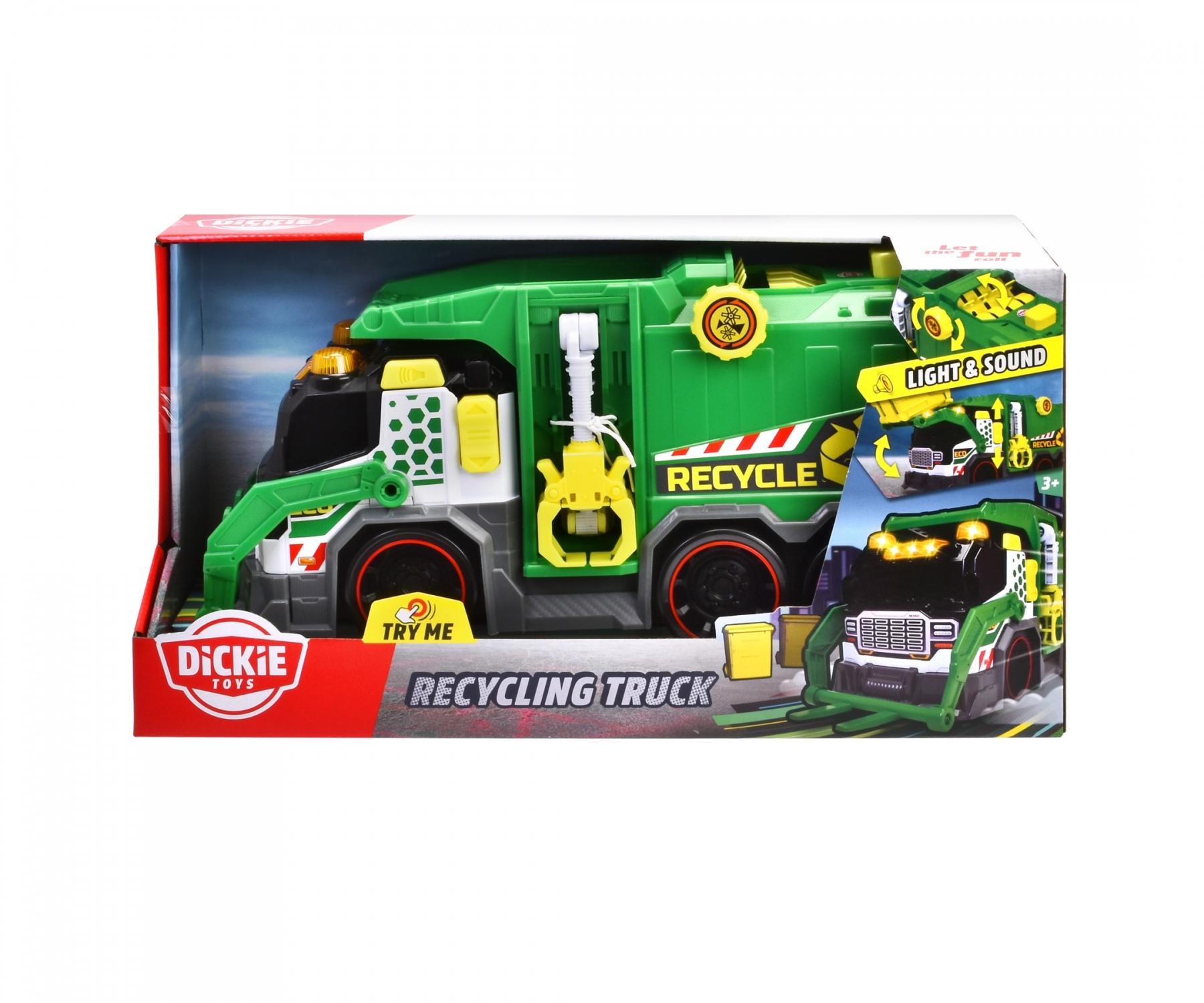 203307001 Đồ Chơi Xe Rác DICKIE TOYS Recycling Truck