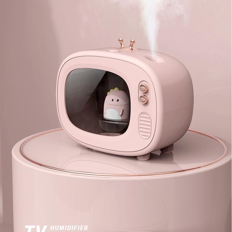 Di Động 400Ml Máy Tạo Độ Ẩm Không Dây Adroable TV Máy Phun Sương Tạo Độ Ẩm Hương Thơm Khuếch Tán USB Siêu Âm Không Humidificador Với Bầu Không Khí Đèn