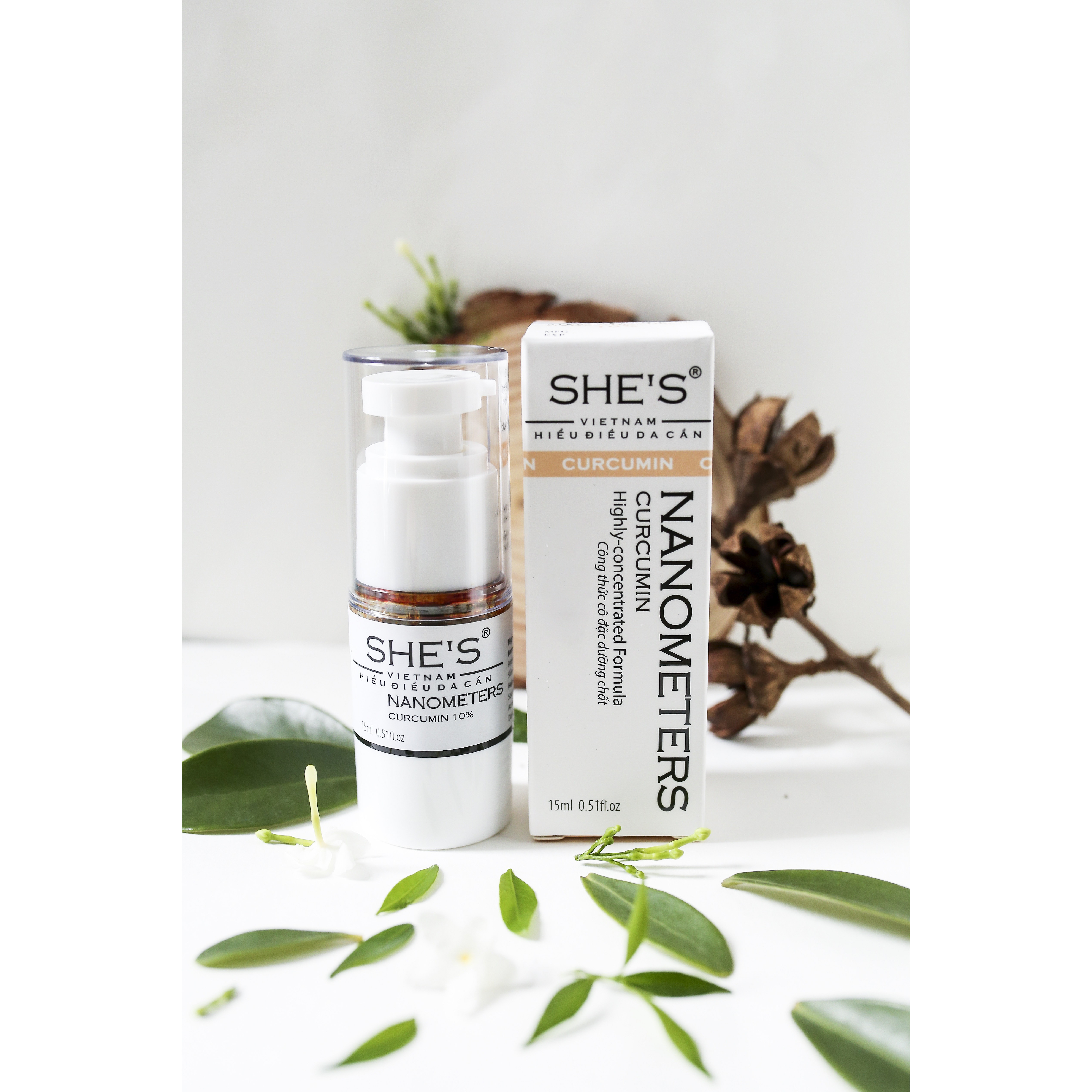 TINH CHẤT DƯỠNG DA SHE'S NANOCURCUMIN