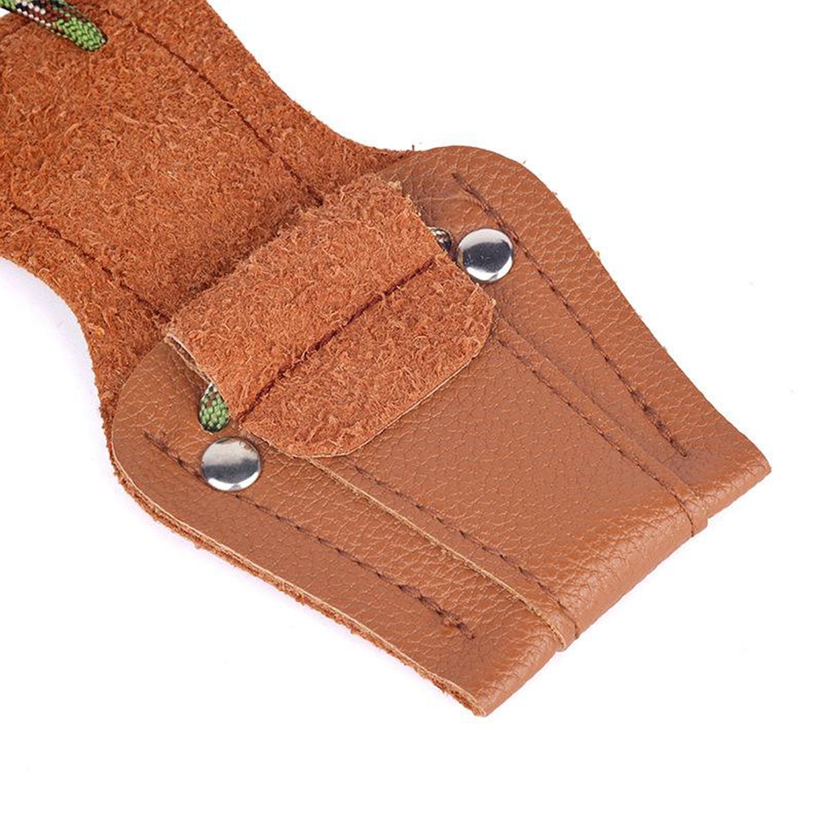 Bow String Stringer for Longbow Recurve Leather Tip Nylon String