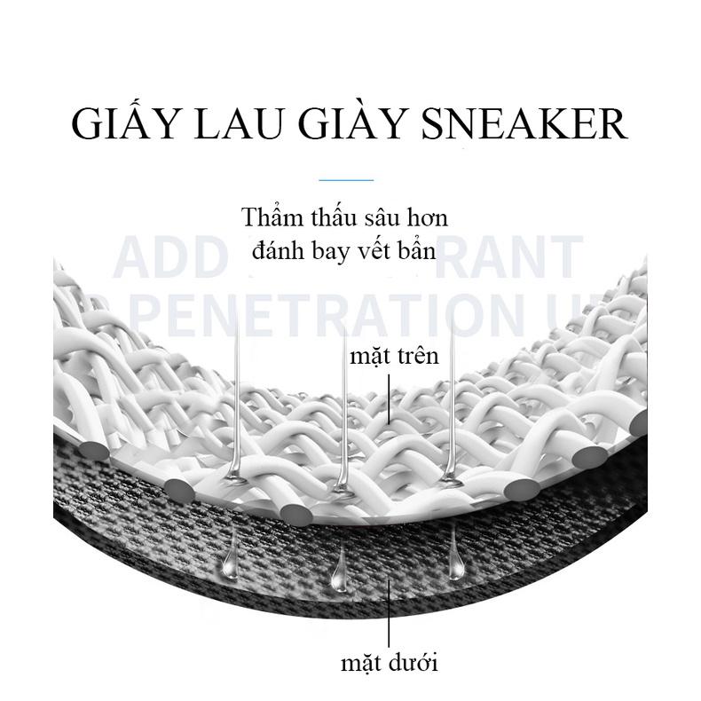 Khăn giấy ướt lau giày cao cấp sneaker - gói 30 khăn