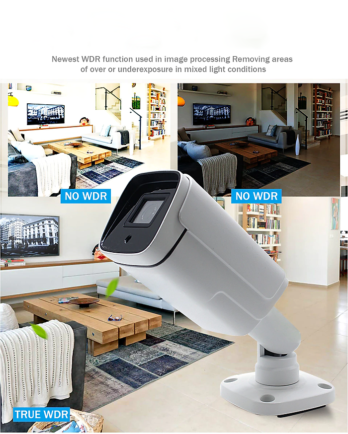 Camera IP thân có dây, chuẩn 4.0mp, Onvif