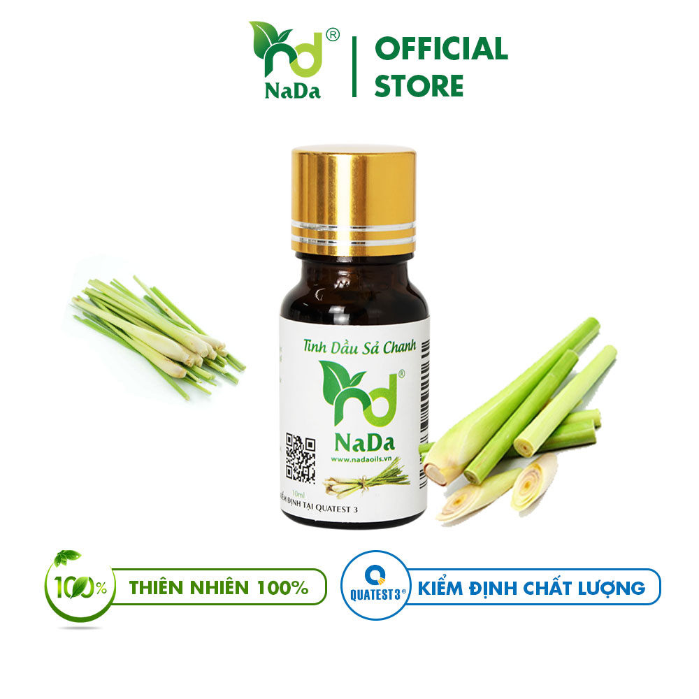 Tinh dầu sả chanh nguyên chất Nada