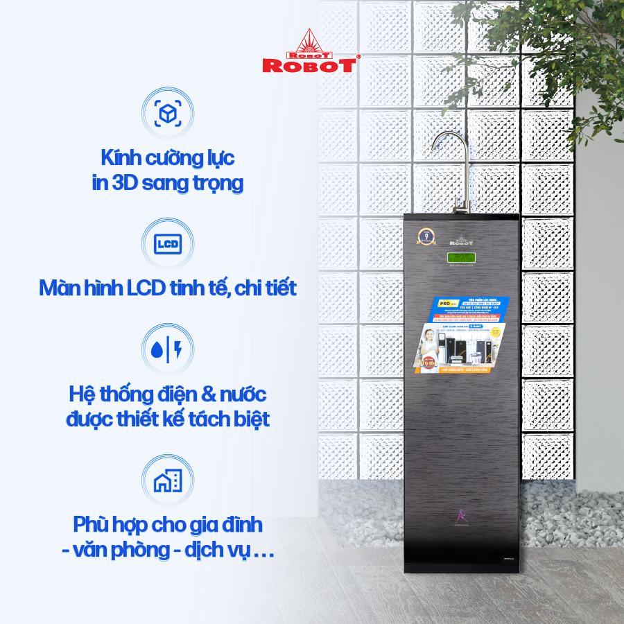 Máy Lọc Nước ROBOT Reno Pro 239G-UR Chức Năng Công Nghệ Lọc Tích Hơp R.O + UF - Hàng Chính Hãng