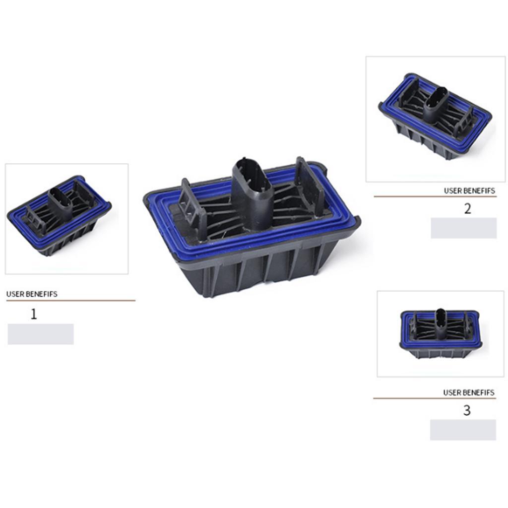 1 Set Black Car Lifting Rubber Pad， Pad Adapter for Stand for BMW X3 X5 X6