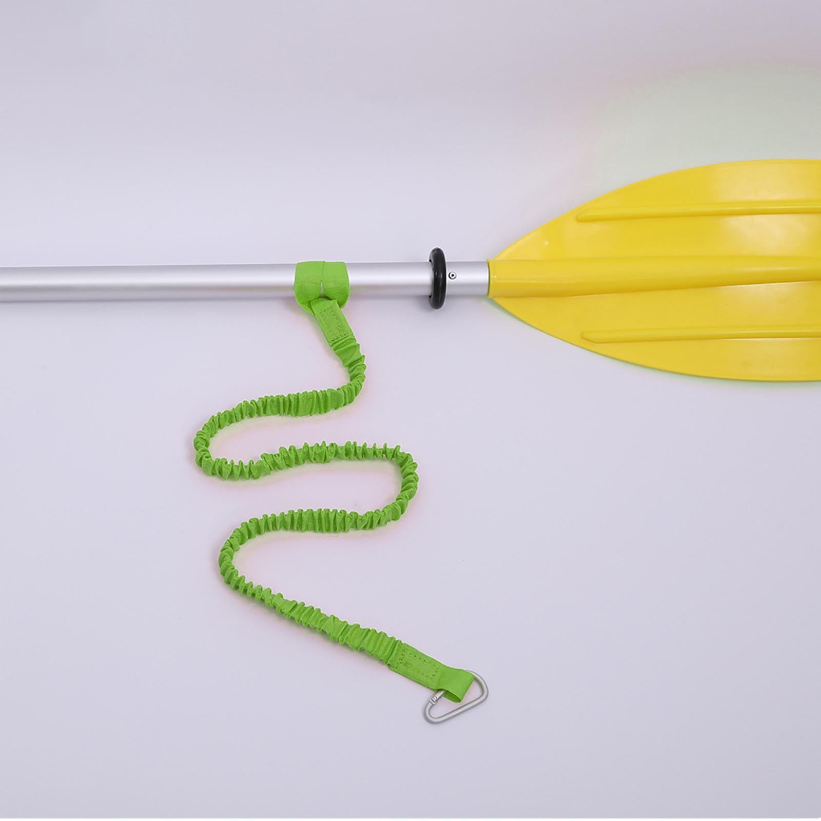 Kayak Paddle Leash Tether Fishing Pole Holder Canoe Lanyard Cord