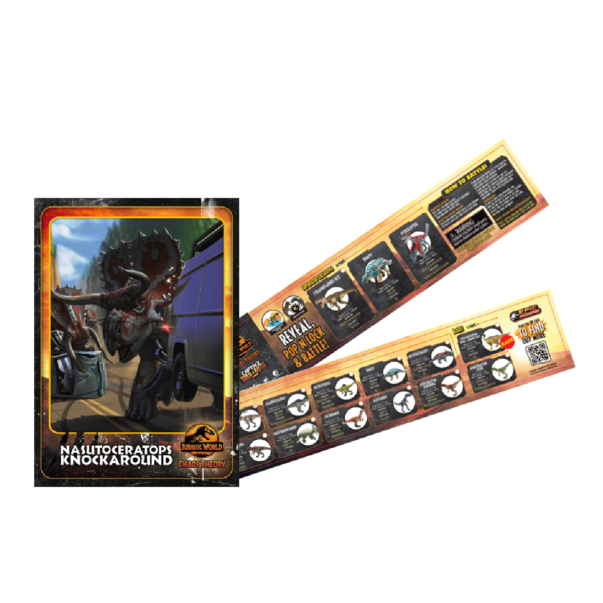 Đồ Chơi Trứng Khủng Long Huyền Bí Jurassic World: Thuyết Hỗn Mang TOY MONSTER T00795