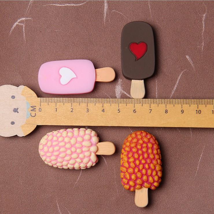 *HN* Các mẫu charm kem que cực xinh xắn cho các bạn làm móc khóa, trang trí vỏ điện thoại, Jibbitz, DIY