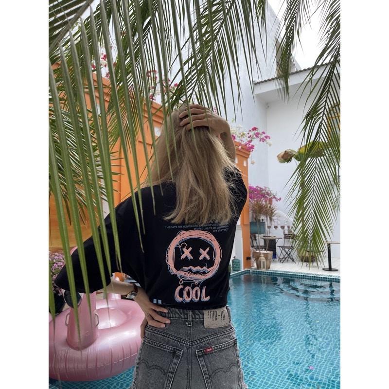 Áo Phông "COOL" 100% Cotton Tay Lỡ Form Rộng