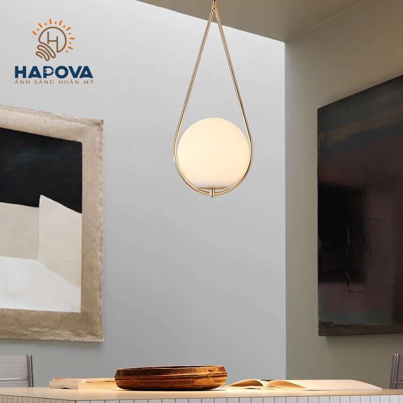 Đèn thả trang trí phòng khách phòng ngủ Decor HAPOVA DUMIS 5009