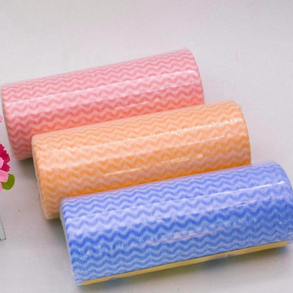 Cuộn giấy vải không dệt lau chén đĩa | (HO2)