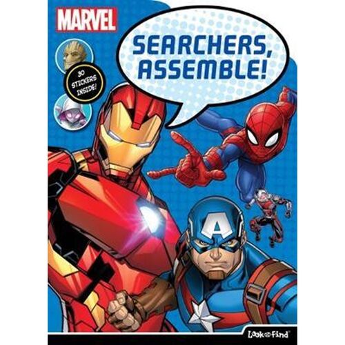 Marvel Shaped Look And Find