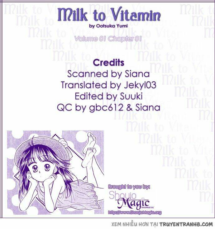 milk to vitamin chapter 1 2