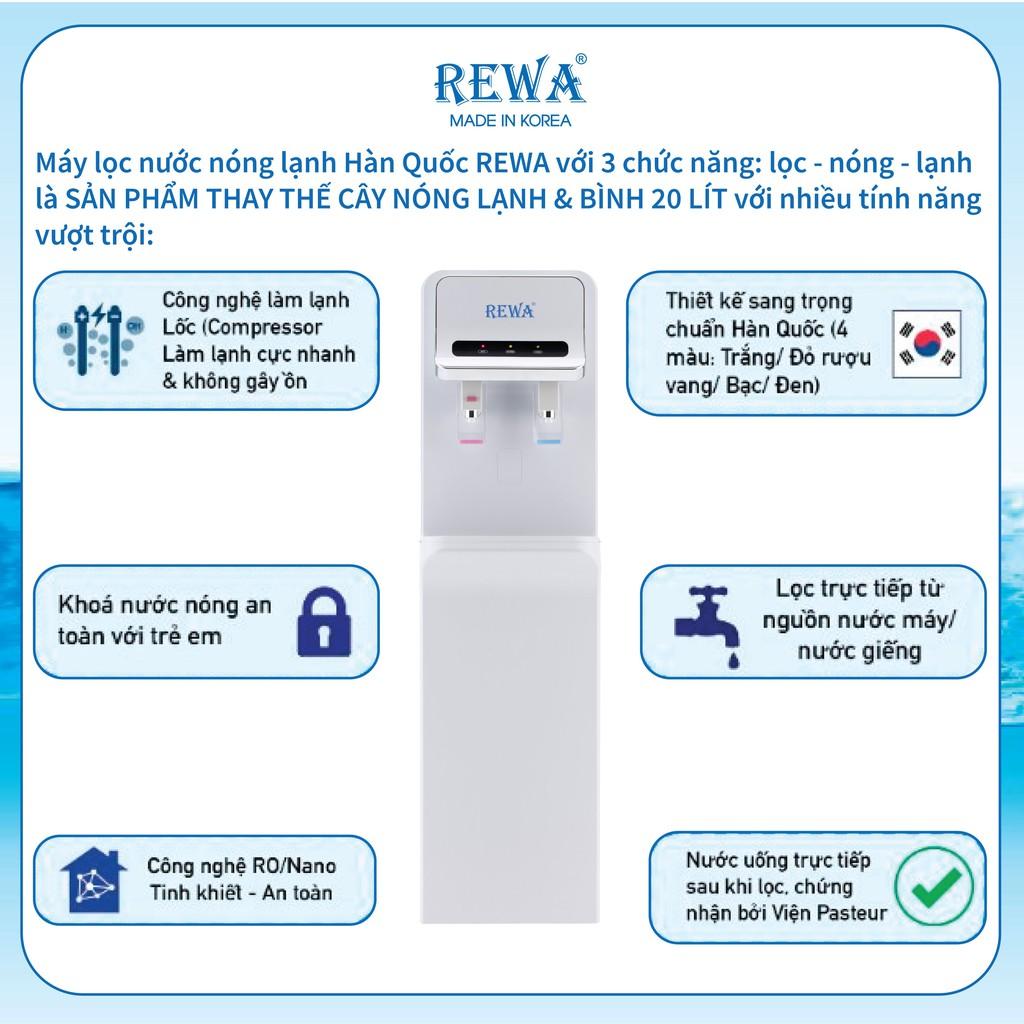 MÁY LỌC NƯỚC NÓNG LẠNH REWA RW-RO.NA-800S - HÀNG CHÍNH HÃNG