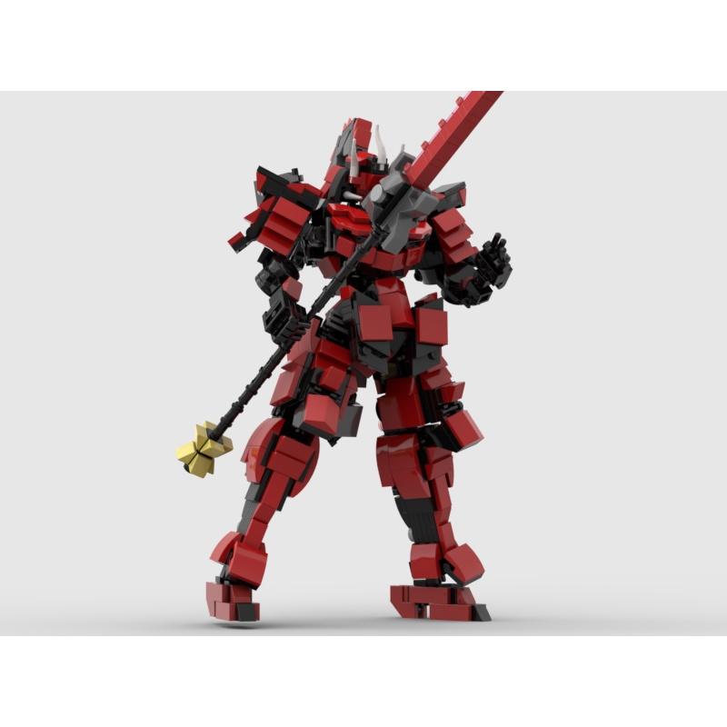 Đồ chơi lắp ráp moc mech Robot Samurai
