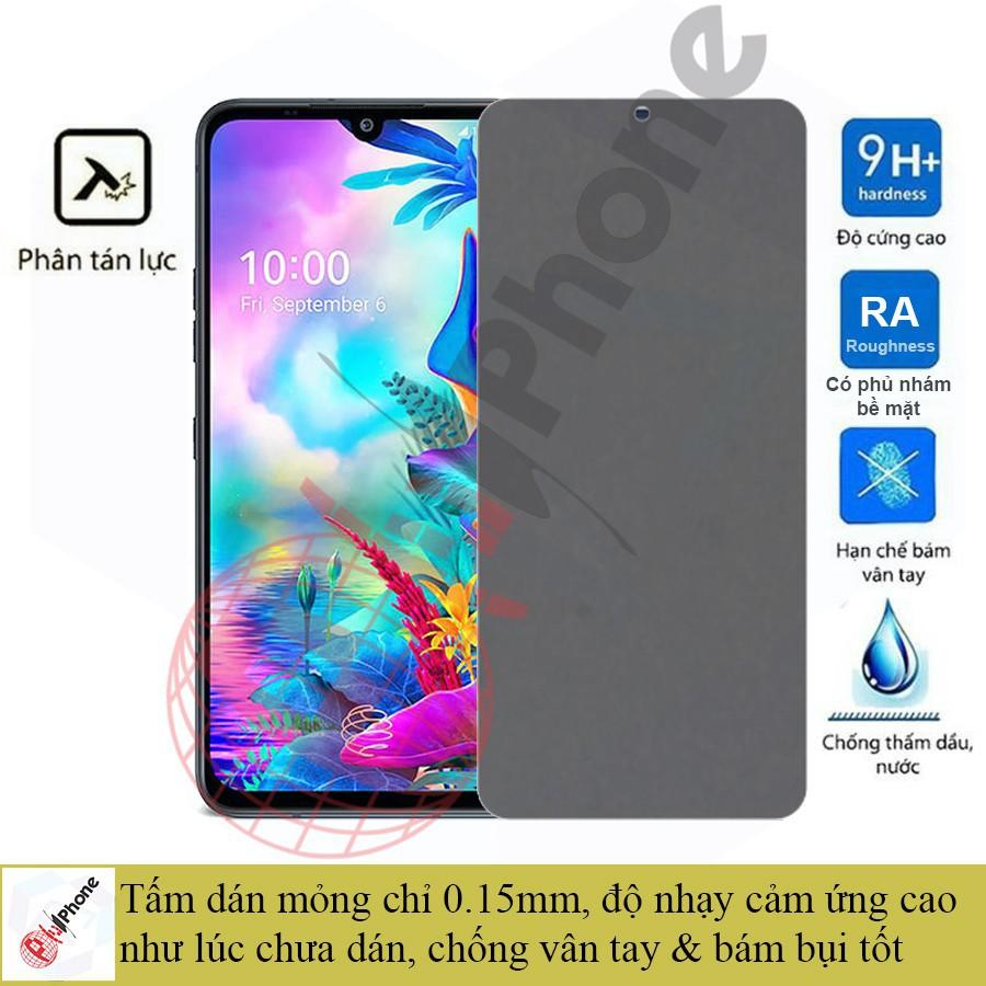 Dán chống nhìn trộm dành cho LG G8X - Dán Cường lực dẻo nano