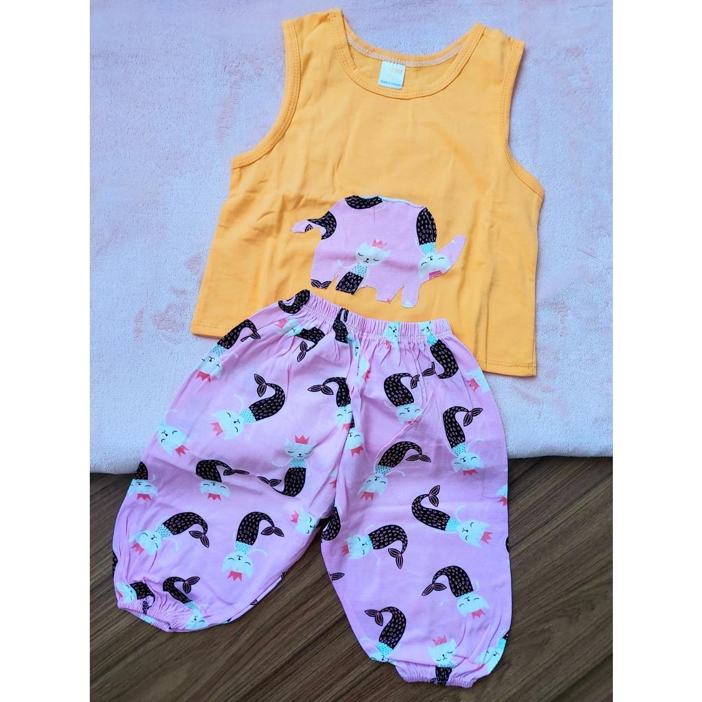 Bộ đồ bé gái alibaba siêu dễ thương