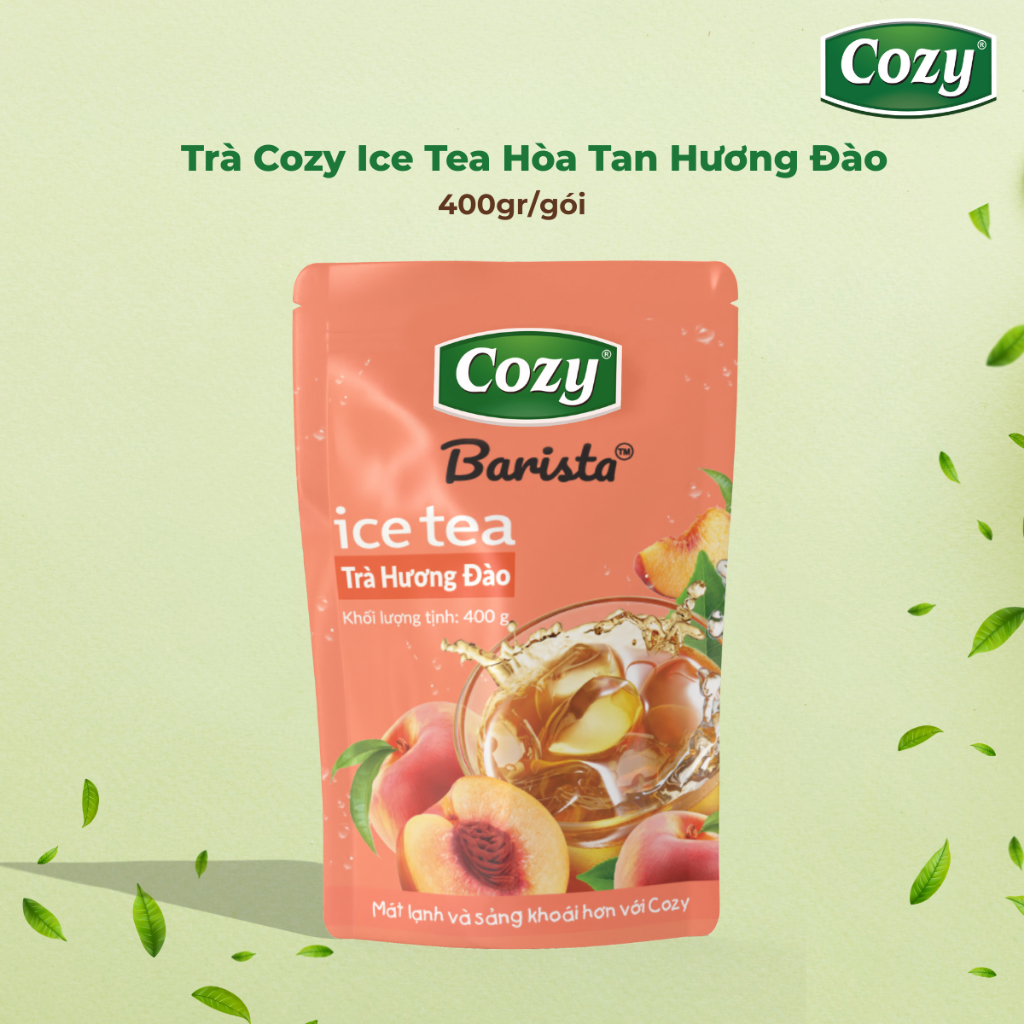 Cozy Icetea Đào 400gr Túi