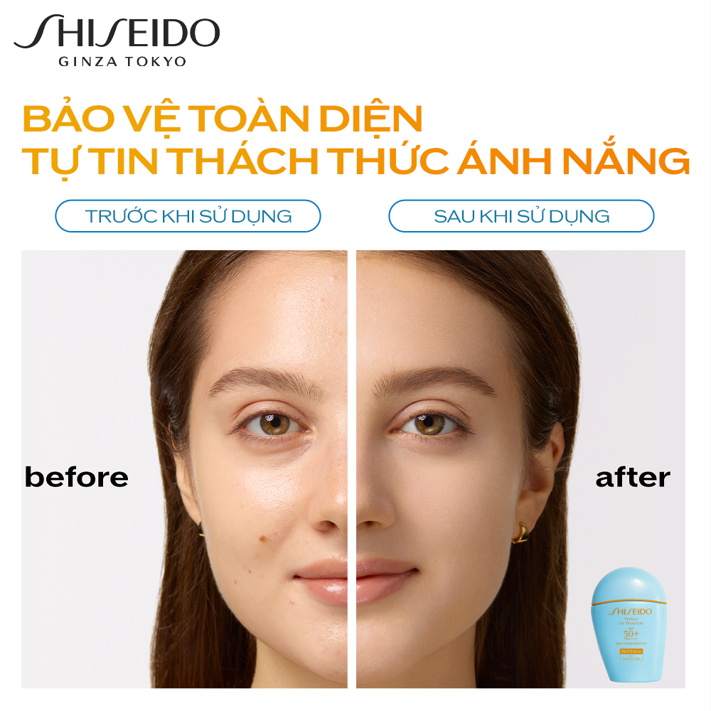 Sữa chống nắng dành cho da nhạy cảm Shiseido GSC The Perfect Protector S 50ml