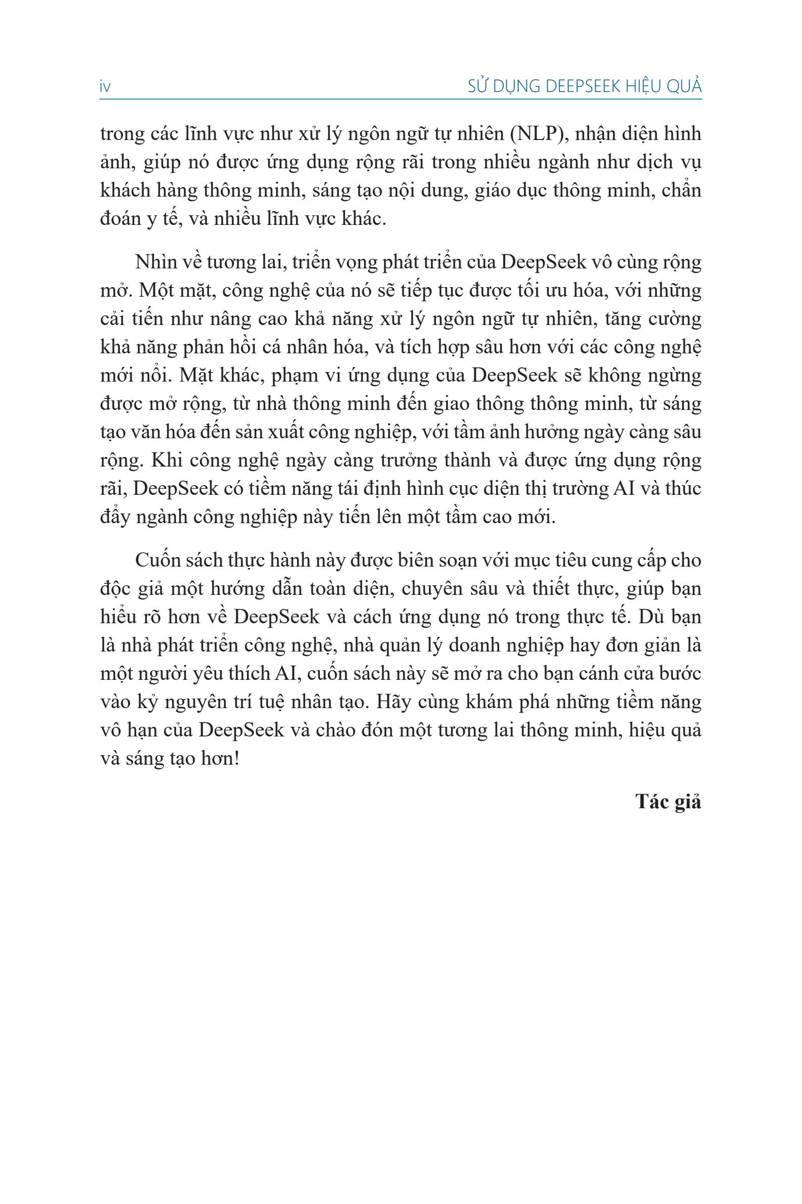 Sử Dụng Hiệu Quả DeepSeek - Tối Ưu Năng Suất Một Cách Thông Minh, Hiệu Quả Và Sáng Tạo