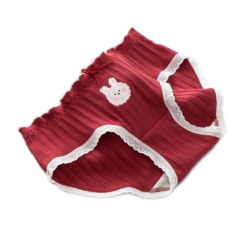 Quần Lót Nữ Cotton Siêu Thoáng Nâng Thỏ Đỏ QL06