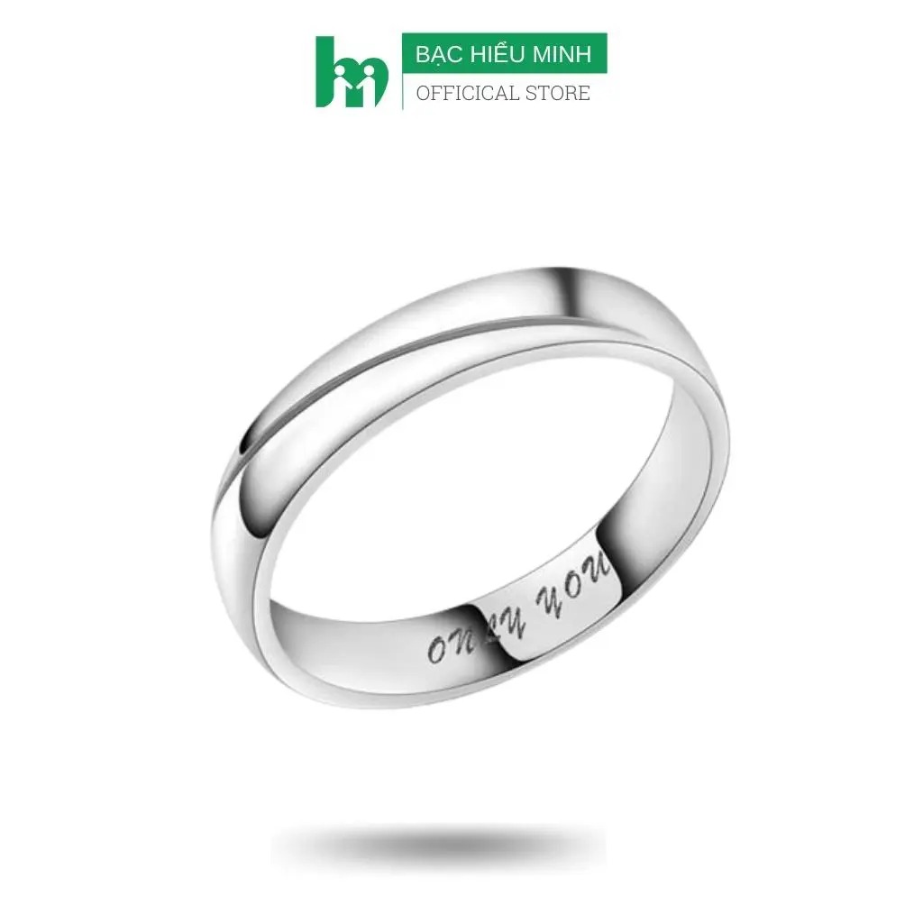 Nhẫn Nam Bạc Hiểu Minh NA449 - Bảo Hành Vĩnh Viễn