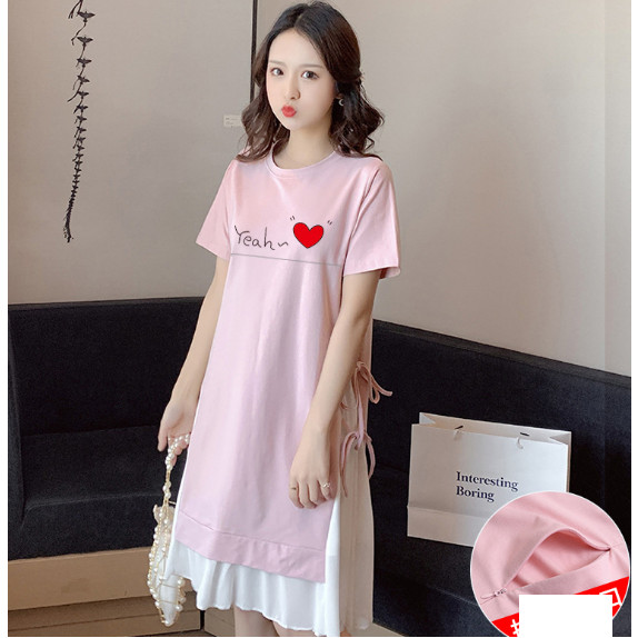 Váy bầu, sau sinh cho con bú cotton YEAH 2 màu