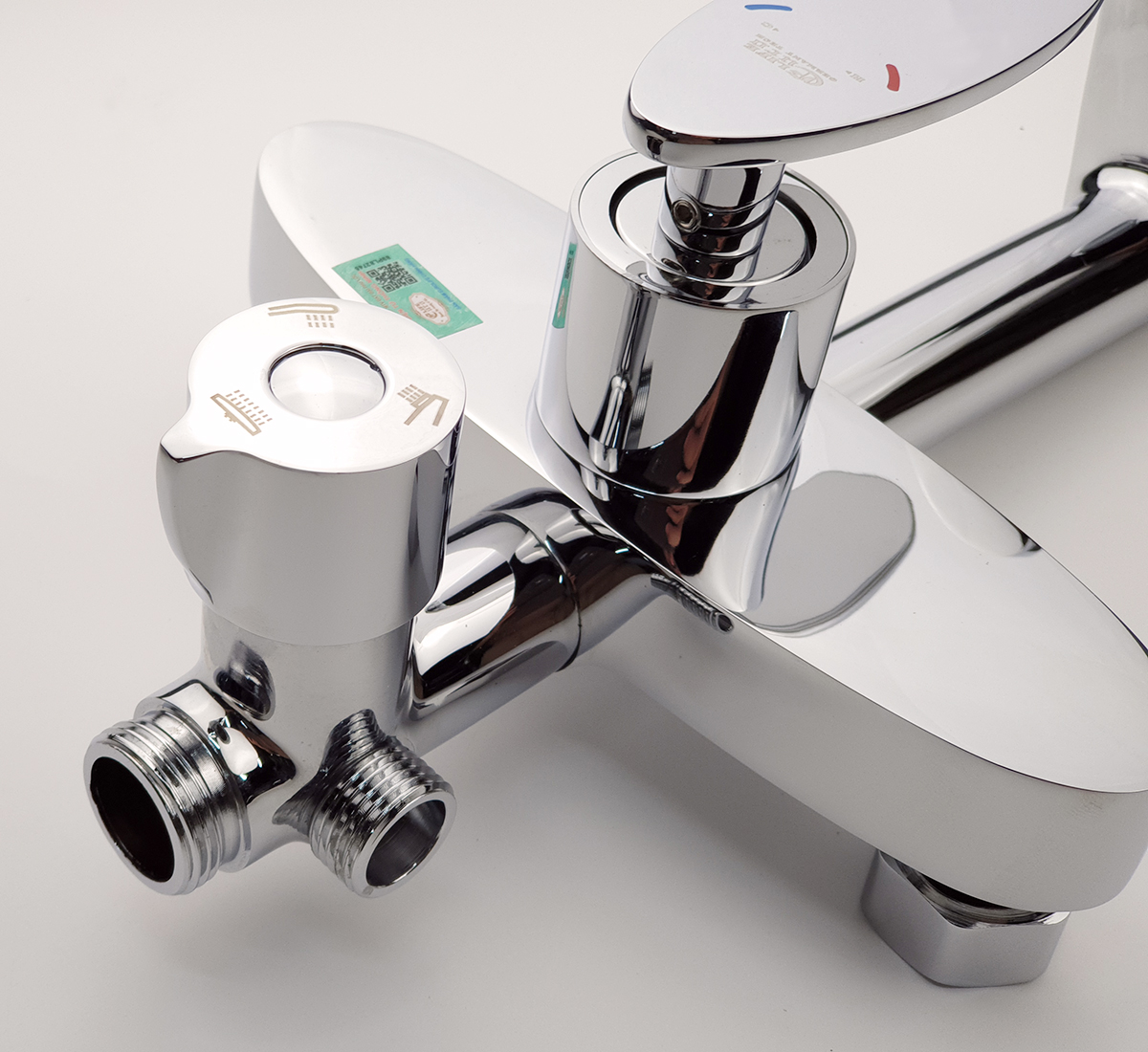 Cây sen nóng lạnh Đồng mạ Chrome Eurolife EL-SC912