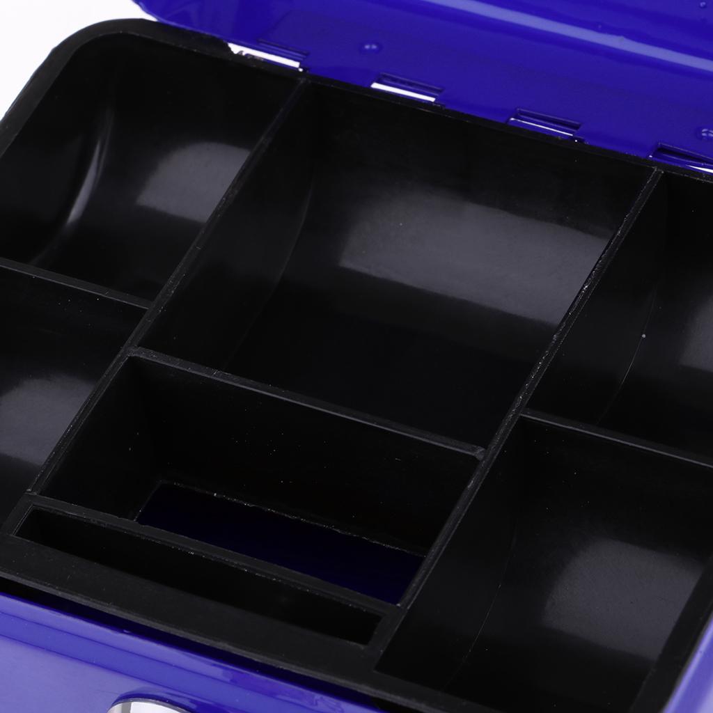 Creative Portable Metal Storage Container Safe Lock Box Money Coffer