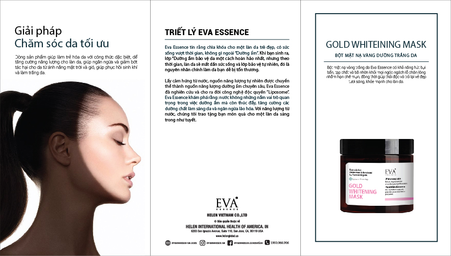 BỘT MẶT NẠ VÀNG DƯỠNG DA EVA ESSENCE