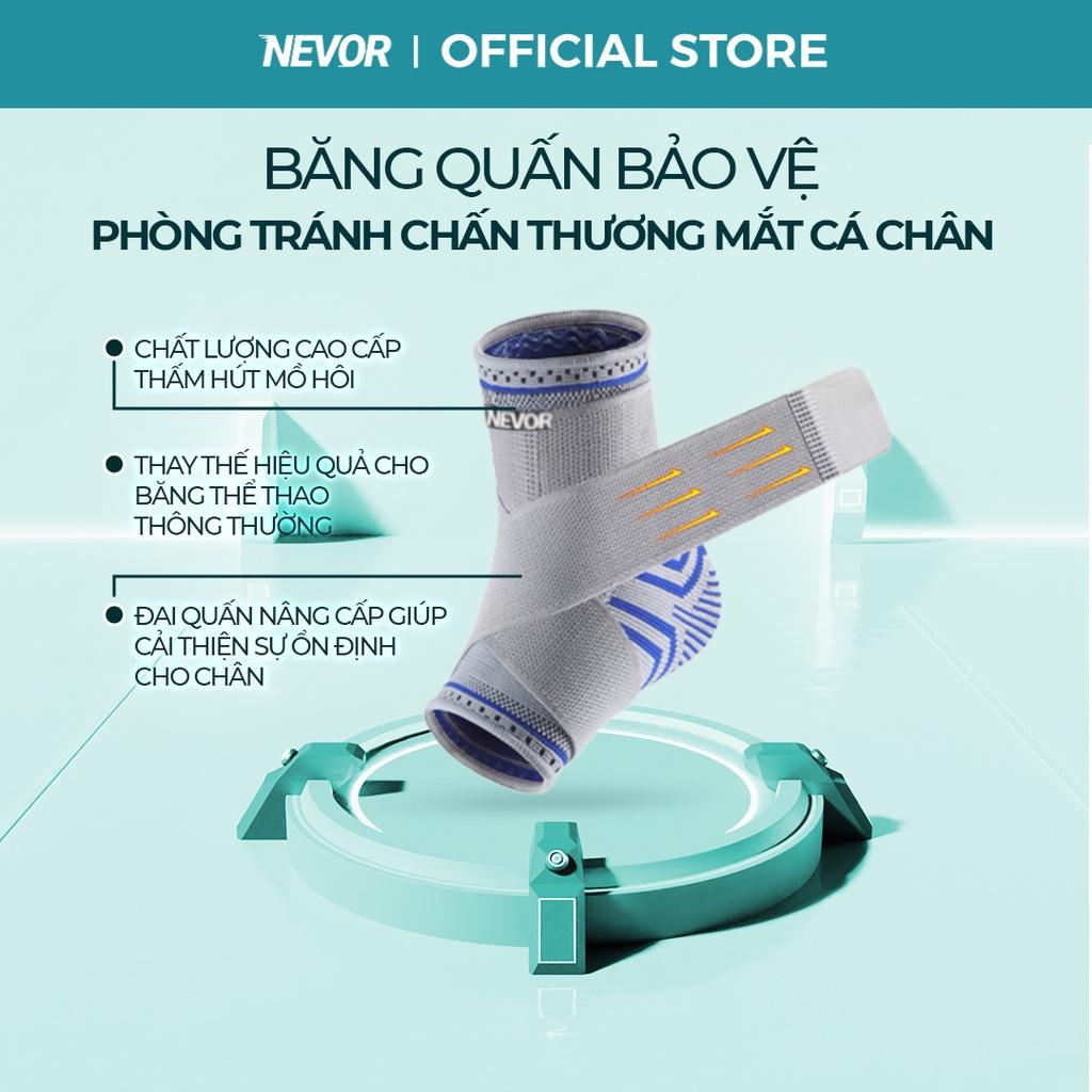 Băng quấn bảo vệ mắt cá, đai quấn cổ chân Nevor BQCC01 phòng tránh chấn thương mắt cá, giảm đau hiệu quả ...