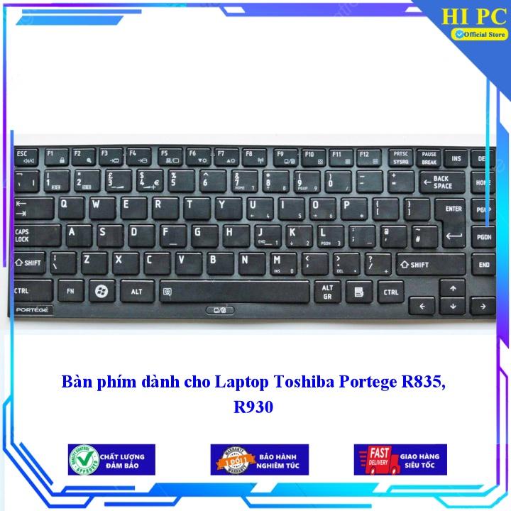 Bàn phím dành cho Laptop Toshiba Portege R835 R930 - Hàng Nhập Khẩu