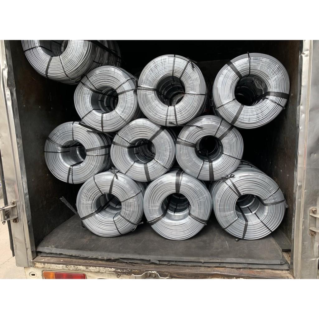 10M-100M ỐNG DÂY TƯỚI CÂY PE MÀU BẠC 6MM - 6LY LOẠI TỐT
