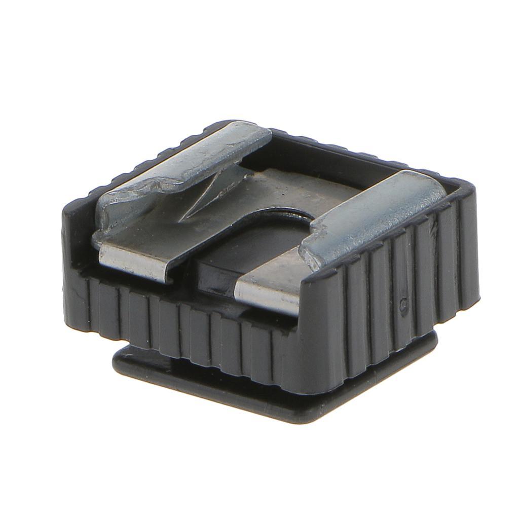 1/4"Thread Flash Hot Shoe Mount HoldAdapter for Studio Light Stand Tripod Camera