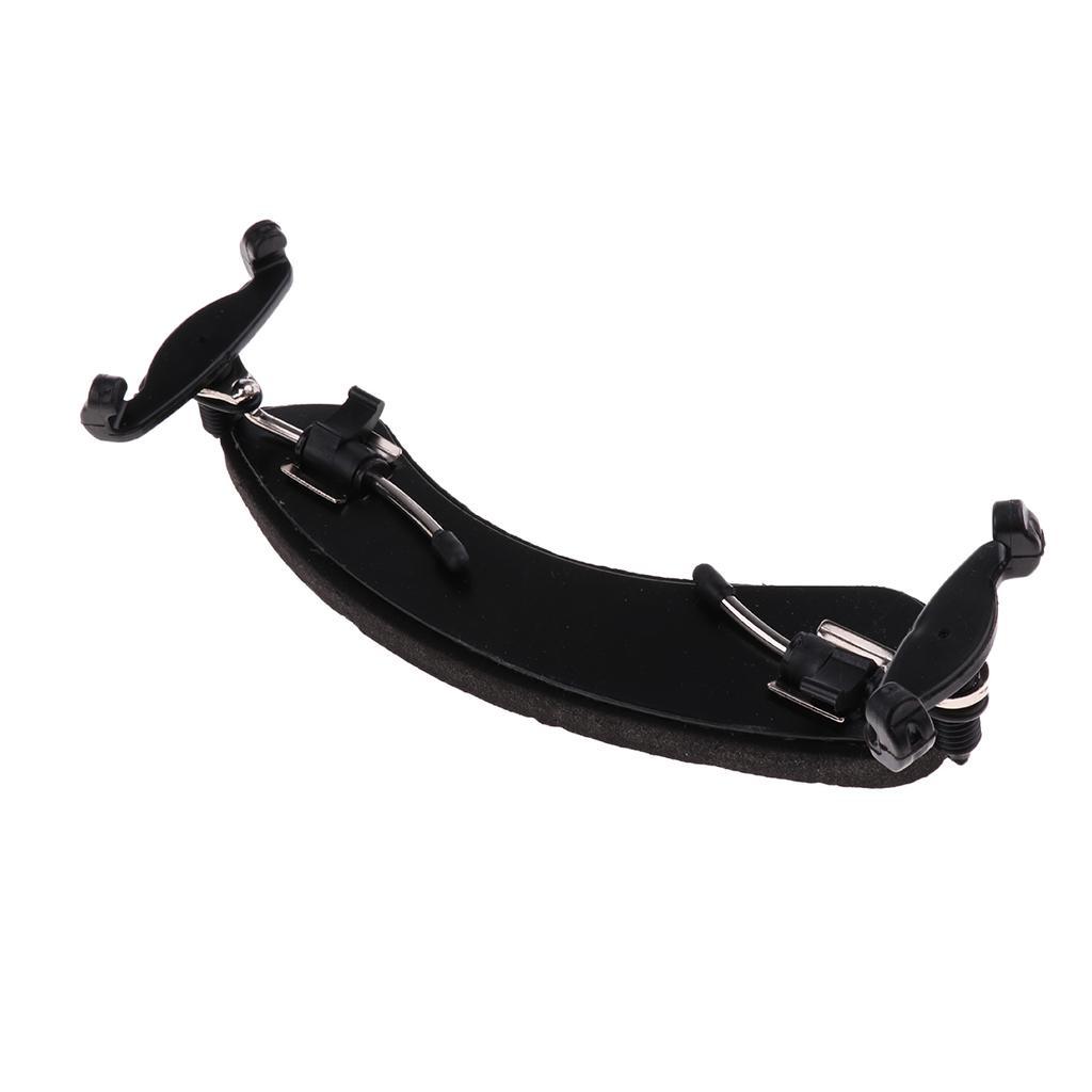 Adjustable Violin Fiddle Shoulder Rest Padding Support Holder Black #1